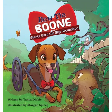Bow Tie Boone Meets Gary the Shy Groundhog