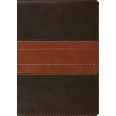ESV Study Bible, Large Print (Trutone, Forest/Tan, Trail Design)