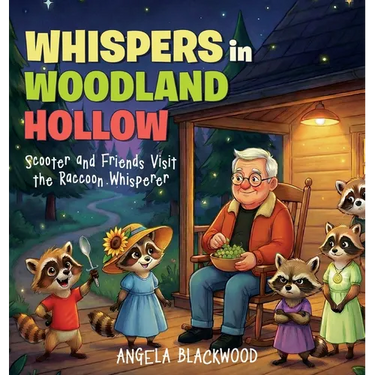 Whispers in Woodland Hollow: Scooter and Friends Visit the Raccoon Whisperer
