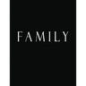 Family: White Black Decorative Book to Stack Together on Coffee Tables, Bookshelves and Interior Design - Add Bookish Charm De