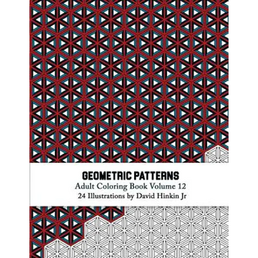 Geometric Patterns - Adult Coloring Book Vol. 12