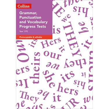 Year 1/P2 Grammar, Punctuation and Vocabulary Progress Tests