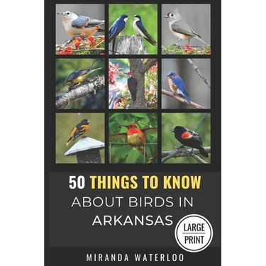50 Things to Know about Birds in Arkansas Large Print: Birding in the Natural State