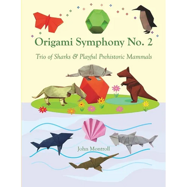 Origami Symphony No. 2: Trio of Sharks & Playful Prehistoric Mammals
