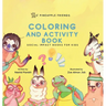 Pineapple Friends Coloring and Activity Book: Series Book 4