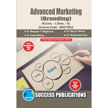 Branding, First Year, M.Com, Sem-II-English