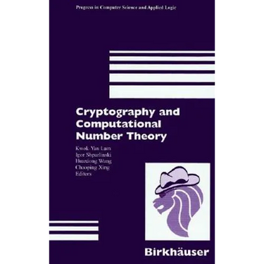 Cryptography and Computational Number Theory