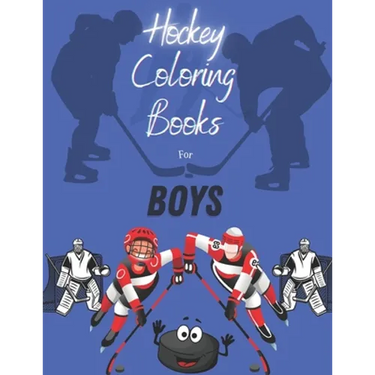 Hockey Coloring Books For Boys