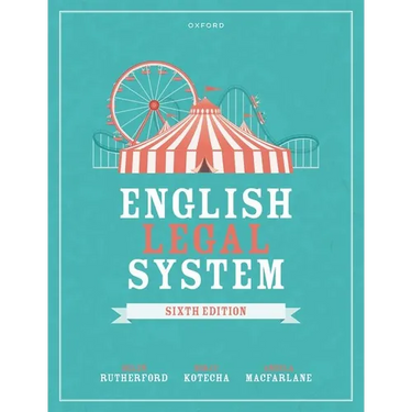 English Legal System 6e Paperback