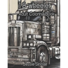 18 Wheeler Adult Coloring Book: Semi-Trailer Truck Coloring Pages