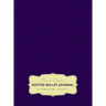 Large 8.5 x 11 Dotted Bullet Journal (Eggplant #11) Hardcover - 245 Numbered Pages