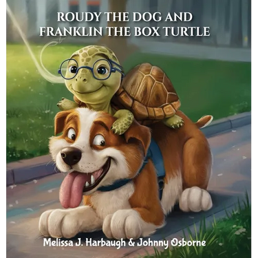 Roudy the Dog & Franklin the Box Turtle