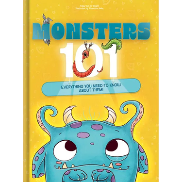 Monsters 101: Everything You Need to Know about Monsters Monstrously Fun Halloween Picture Book for Kids Ages 4-8: Silly, Imaginative & Bravery-Buildi