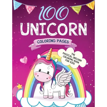 Jumbo Unicorn Coloring Book