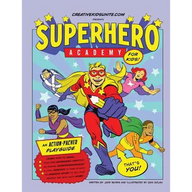 Superhero Academy: Create Your Own Superhero Character Activity Book!