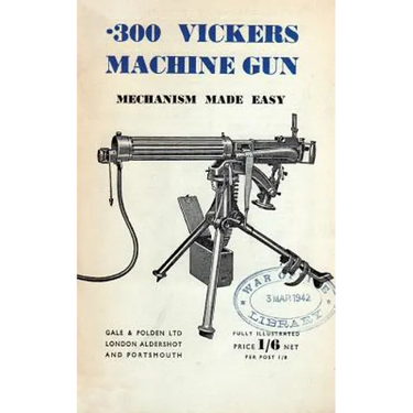 .300 Vickers Machine Gun Mechanism Made Easy