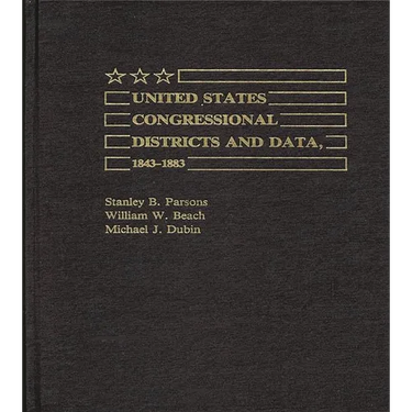 United States Congressional Districts and Data, 1843-1883