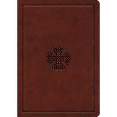 ESV Journaling Bible, Interleaved Edition (Trutone, Mahogany, Mosaic Cross Design)