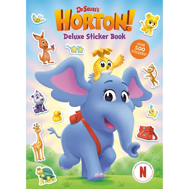 Dr. Seuss's Horton! Deluxe Sticker Book: A Sticker and Activity Book for Kids