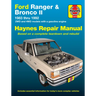 Ford Ranger Pick-Ups & Bronco II 1983-92