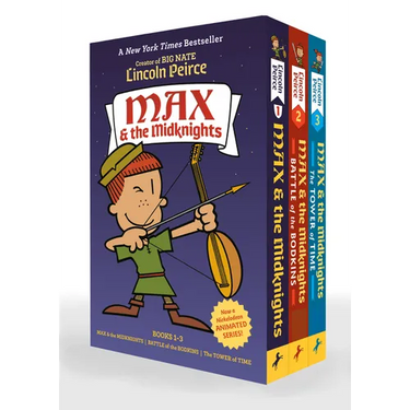Max and the Midknights Paperback 3-Book Boxed Set: Max and the Midknights; Max and the Midknights: Battle of the Bodkins; Max and the Midknights: The