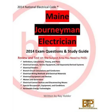 Maine 2014 Journeyman Electrician Study Guide