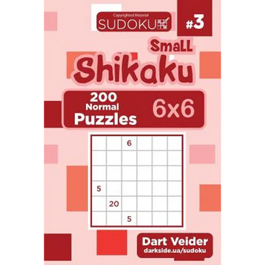 Small Shikaku Sudoku - 200 Normal Puzzles 6x6 (Volume 3)
