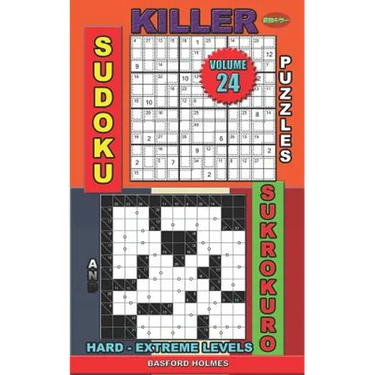 Killer sudoku puzzles and Sukrokuro.: Hard - extreme levels.