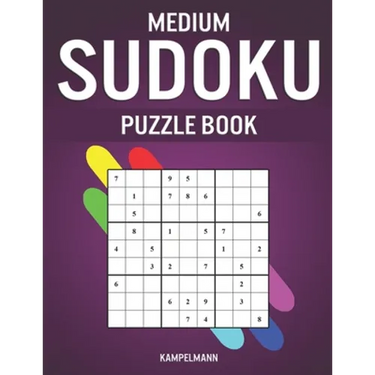 Medium Sudoku Puzzle Book: 250 Medium Level With Answers - Large Print