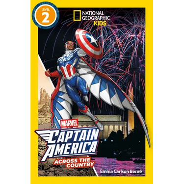 Marvel's Captain America Across the Country (National Geographic Kids Readers, Level 2)