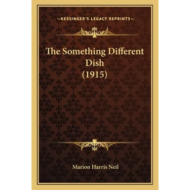 The Something Different Dish (1915)