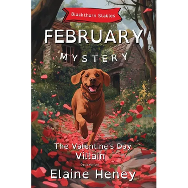 The Valentine's Day Villain Blackthorn Stables February Mystery - Dyslexia Friendly