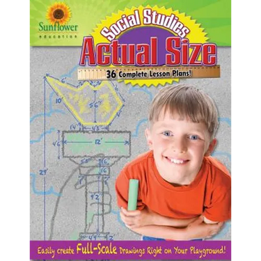 Actual Size-Social Studies: Easily Create Full-Scale Drawings Right on Your Playground!