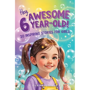 Hey Awesome 6-Year-Old! 20 Inspiring Stories for Girls: Fun Tales of Confidence, Kindness, Friendship, Imagination, and Trying New Things (Hey Awesome