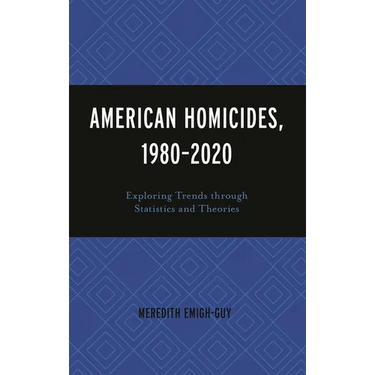 American Homicides, 1980-2020: Exploring Trends Through Statistics and Theories
