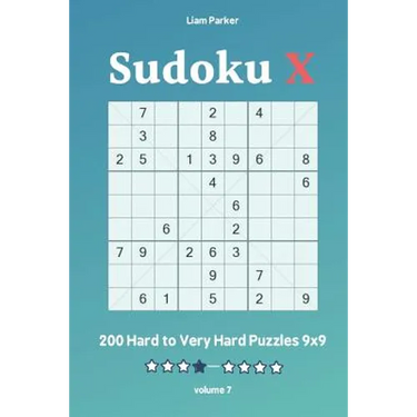 Sudoku X - 200 Hard to Very Hard Puzzles 9x9 vol.7