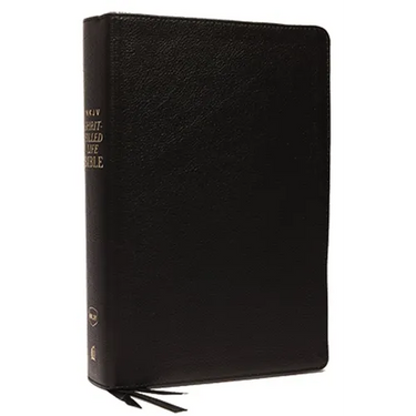 NKJV, Spirit-Filled Life Bible, Third Edition, Genuine Leather, Black, Red Letter Edition, Comfort Print, Comfort Print: Kingdom Equipping Through the