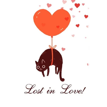 Lost in Love!: Funny valentine gift password keeper for couples lovers friends families girlfriends boyfriends and besties - perfect