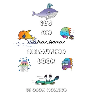 It's an Underwater Colouring Book