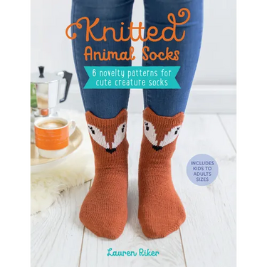 Knitted Animal Socks: 6 Novelty Patterns for Cute Creature Socks