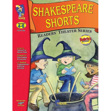 Shakespeare Plays Adapted for Readers Theater with Scripts & Activities Gr 4-6