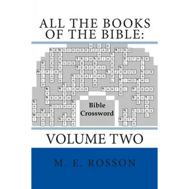 All the Books of the Bible: Bible Crossword: Volume Two