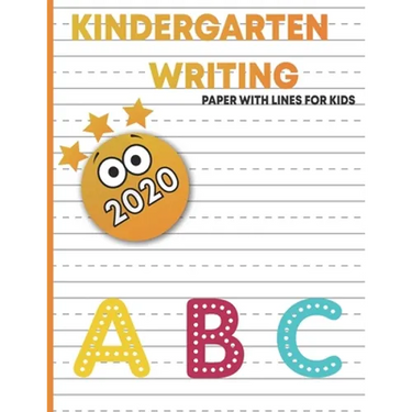 kindergart writing paper with lines for kids: handwriting practice blank paper for kids, handwriting practice books for kids 1st grade, blank handwrit