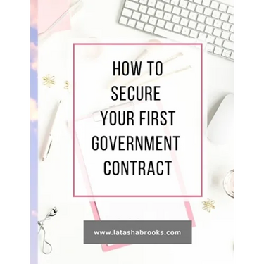 How to Secure Your First Government Contract