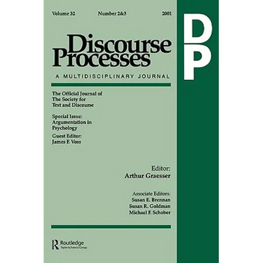 Argumentation in Psychology: A Special Double Issue of Discourse Processes