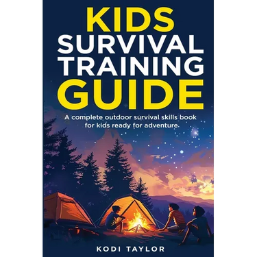 Kids Survival Training Guide: A complete outdoor survival skills book for kids ready for adventure