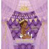 It's a Prince: African American Baby Shower Guest Book for a Royal Black Boy - Square Hardcover, Purple & Gold, Sign-In, Wishes & Advice for Parents