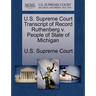 U.S. Supreme Court Transcript of Record Ruthenberg V. People of State of Michigan