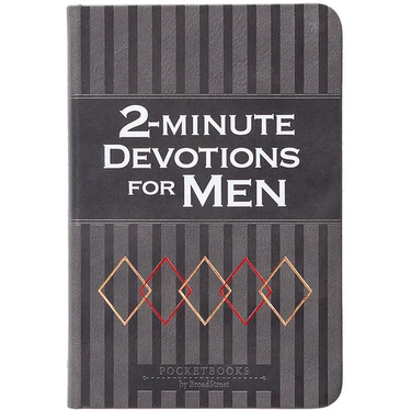 2-Minute Devotions for Men: Pocketbooks by Broadstreet