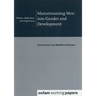 Mainstreaming Men Into Gender and Development